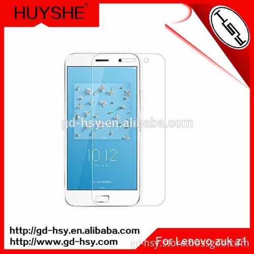 HUYSHE Original Clear Tempered Glass Screen Protector for lenovo zuk z1